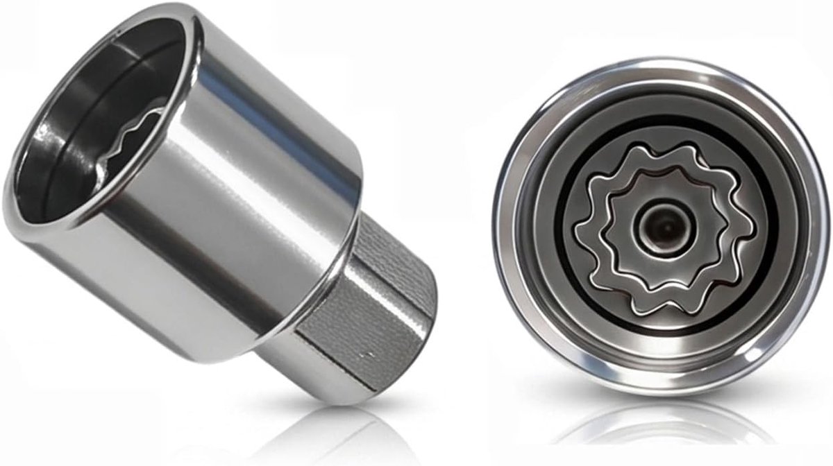 525 moerhuls, diefstalbeveiliging, voor VW, zilver
