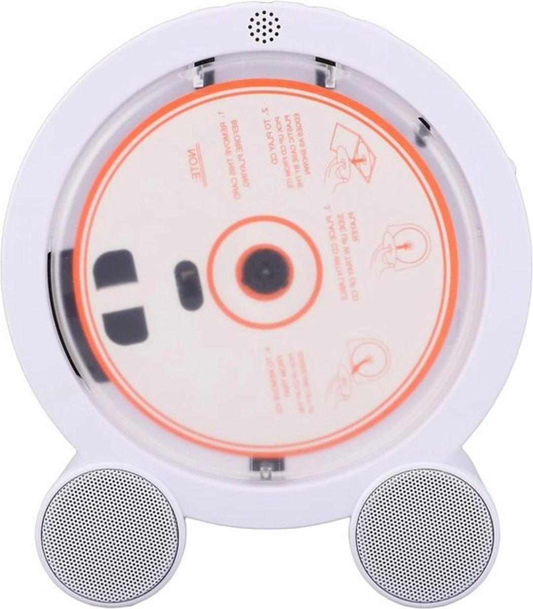 Verticale cd-speler - Bluetooth-muziekspeler - Voor muziek luisteren - Hifi-dubbele luidsprekers - 13 functies - Houtnerf