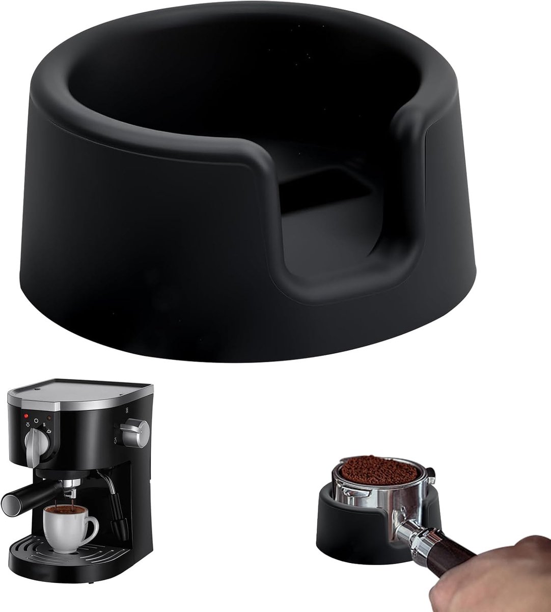 Zovator Coffietamper Base voor Ninja-espressomachine ES601, siliconen espresso tamperstation voor Ninja Luxe Café - ShopVlot