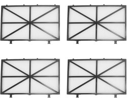 Ultrafijne vervangingsfilters voor zwembadreinigers, geschikt voor Dolphin Nautilus CC Plus, M400/M500 - 4 stuks voor optimale filtratie en schoonmaakprestaties
