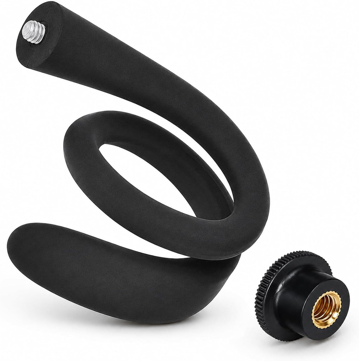 Flexibele twist mount, geen boren, zwart