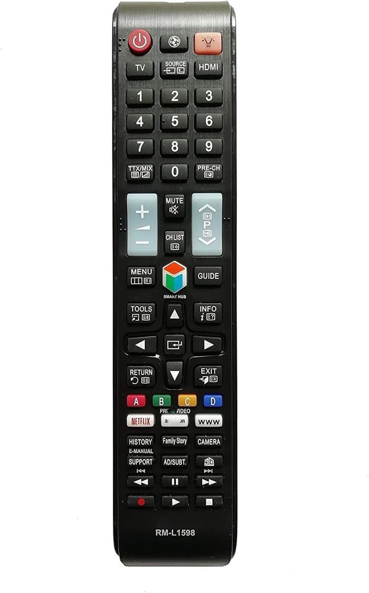 Remote control is compatible with Samsung TV UE32F4500 UE40F6320 UE46F6200 UE60F6300 UE32F5500 UE42F5300 UE46F6320 - ShopVlot