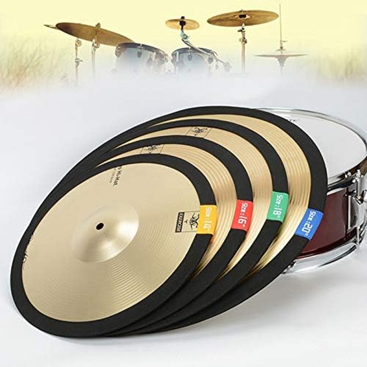 4 Piece Set Pelvic Damper, Exercise Steamer Damper, Pelvic Damper Circular Ring Drum Set, Exercise Steamers - ShopVlot