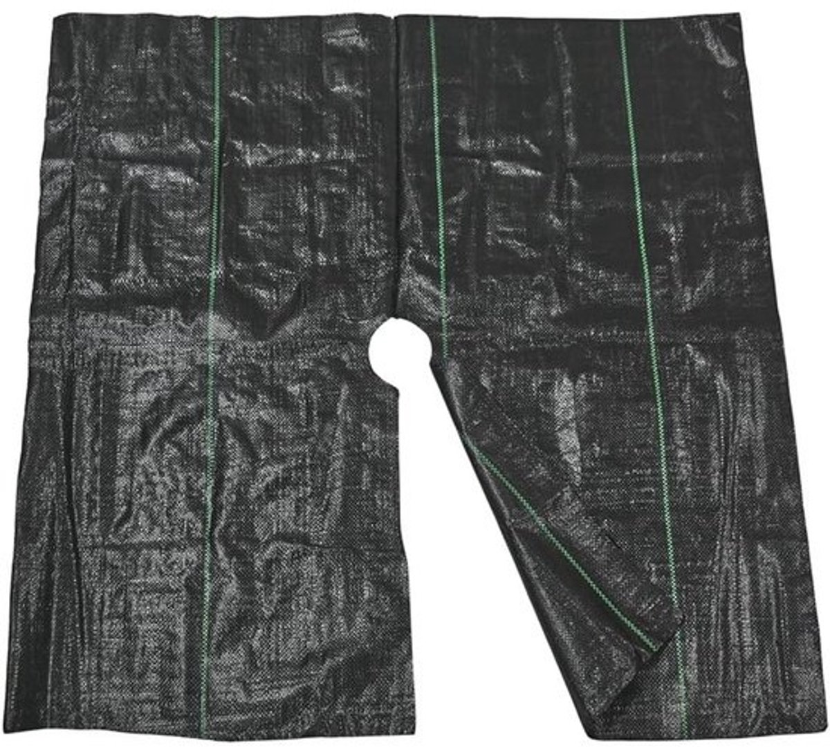 Onkruiddoek - voor de tuin - Bodembedekker - voor de grond - Houdt onkruid vrij - Uv-gestabiliseerd - 1.5 x 1.5 meter - Zwart