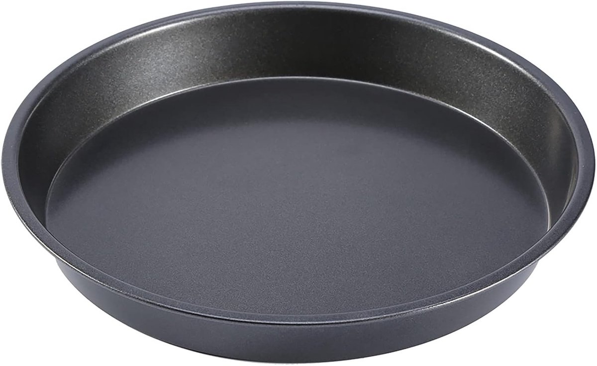 Kwalitatieve 9 Inch Carbon Stalen Ronde Bakpan voor Pizza, Taarten en Brood in Oven en Magnetron
