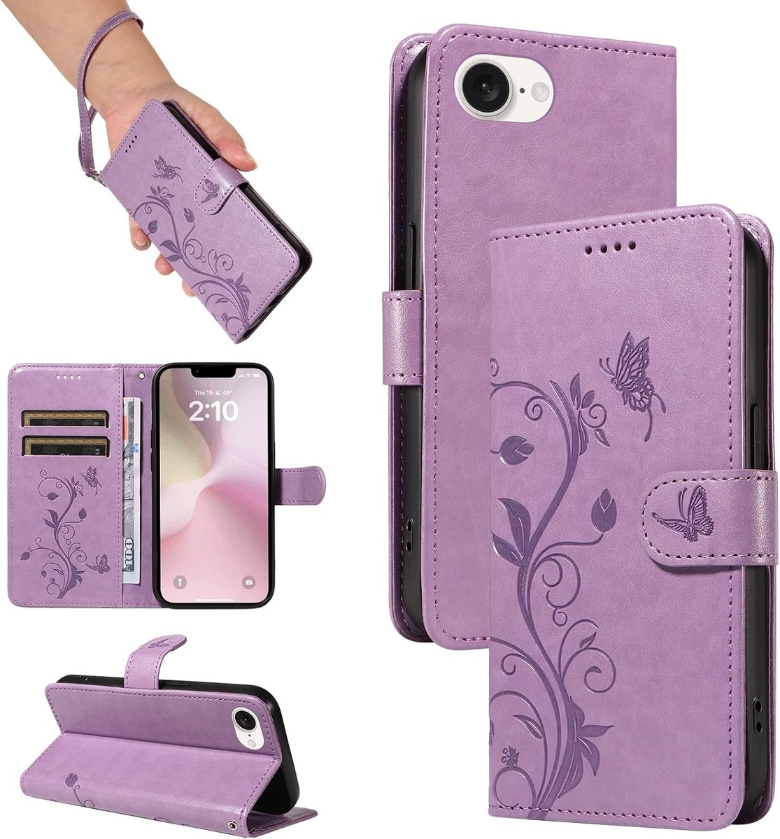 Hoesje voor iPhone 17e, Paars