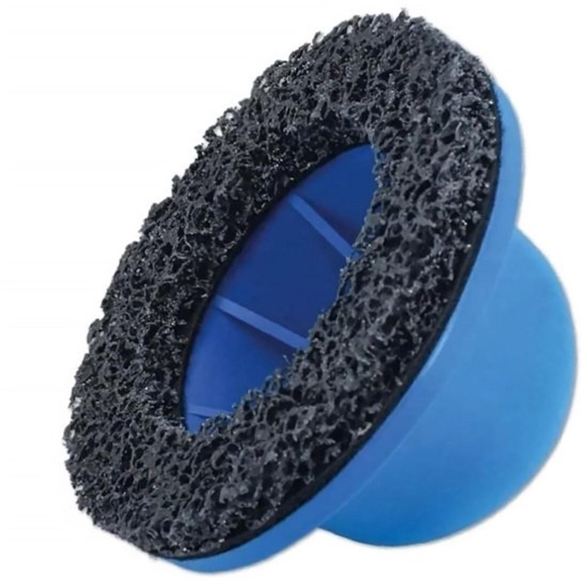 Wielnaafslijper voor het wisselen van velgen - Potslijper voor reinigen en slijpen - 150 mm - Voor ontroesten en roest verwijderen - blauw