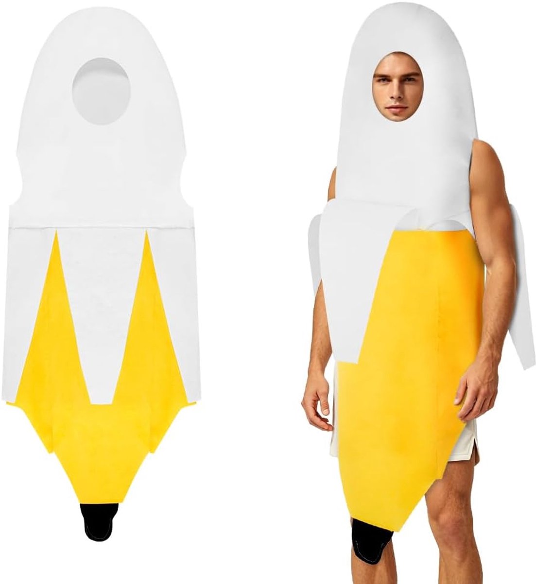 Grappig en 1 opblaasbaar fruitkostuum voor volwassenen, Halloween, themafeesten, Kerstmis, cosplay, uniseks
