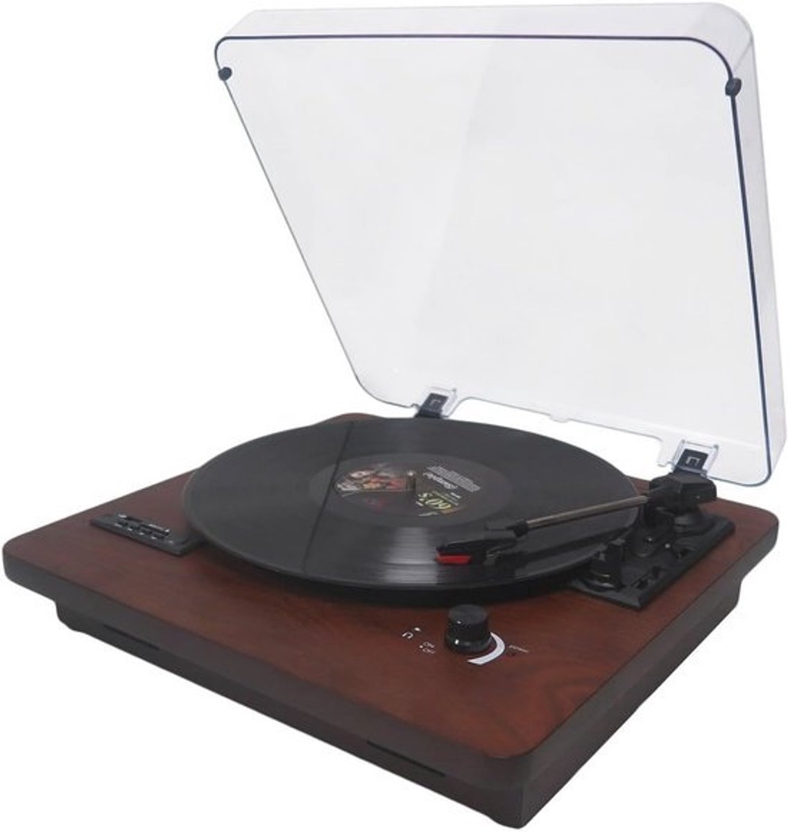 Draaitafel - Aux-ingang - 3 snelheden voor vinylplaten