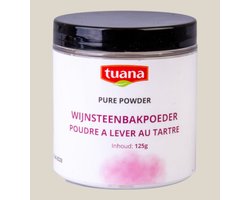 Tuana Kruiden - Wijnsteenbakpoeder - 160 Gram - Tuanashop - TUSF011