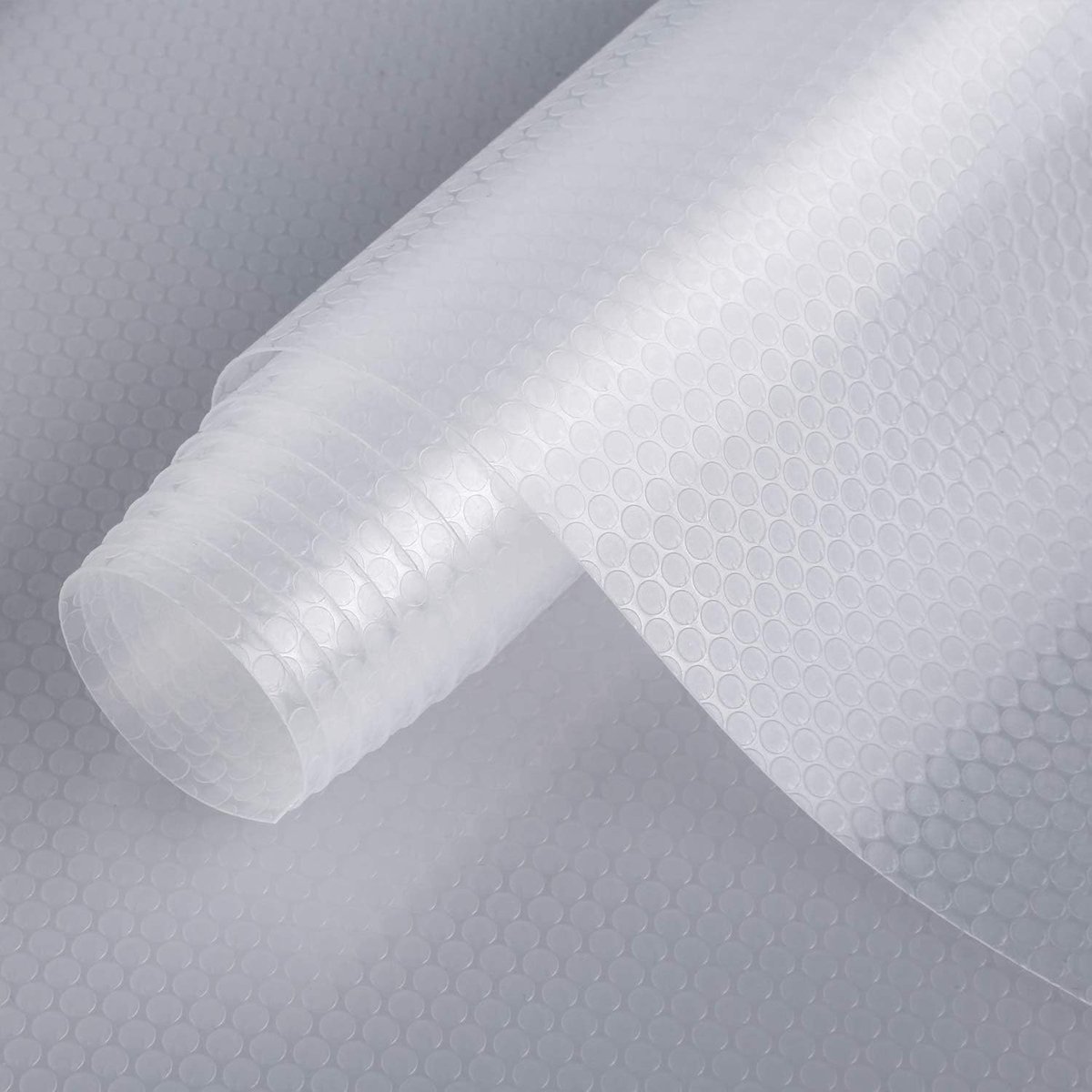 Keukenladematten, niet klevende EVA koelkastvoeringen met waterdichte duurzame koelkasttafelplacemats voor kast, ladevoering (Transparant, 60x200cm)