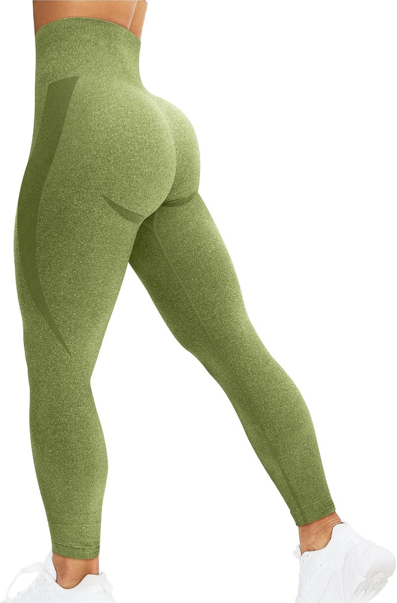 Sportbroek, hoge taille, naadloze broek, gym, yoga, sport