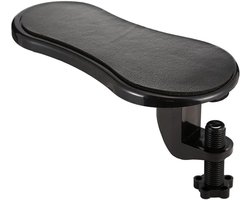 Adjustable Armrest Holder, Swivel Memory Foam Ergonomic Computer Wrist Rest for Office, Work, Study, Game, Chair - ShopVlot