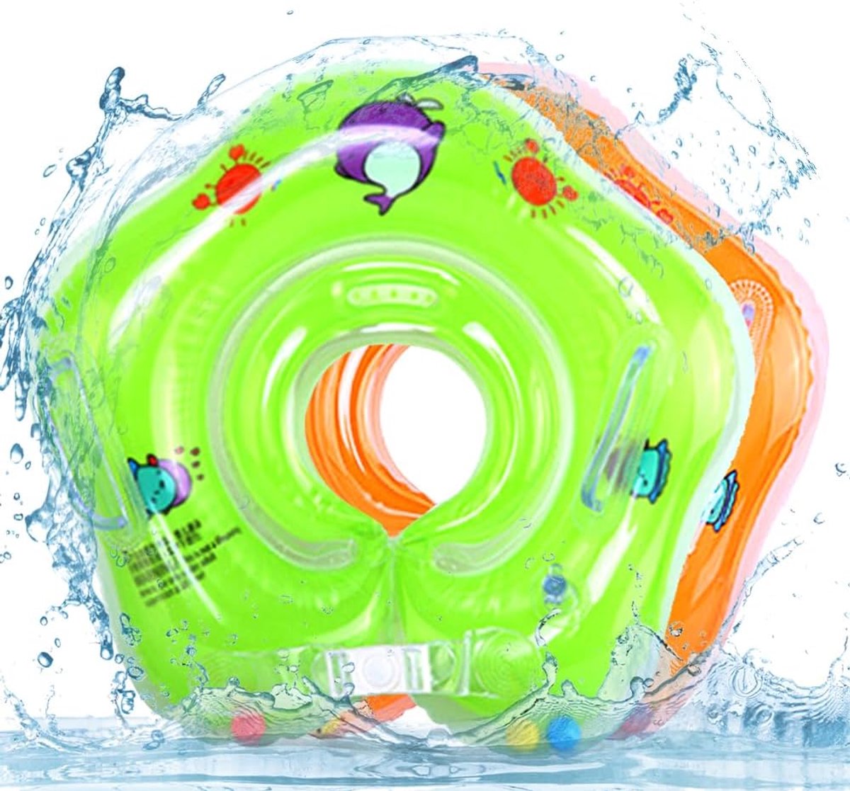 Zwemmende Float, PVC Opblaasbare Zwemmende Float, 2PCS Schattige Zwemmende Ringen, Cartoon Zwemmende Ring, cadeau voor - ShopVlot