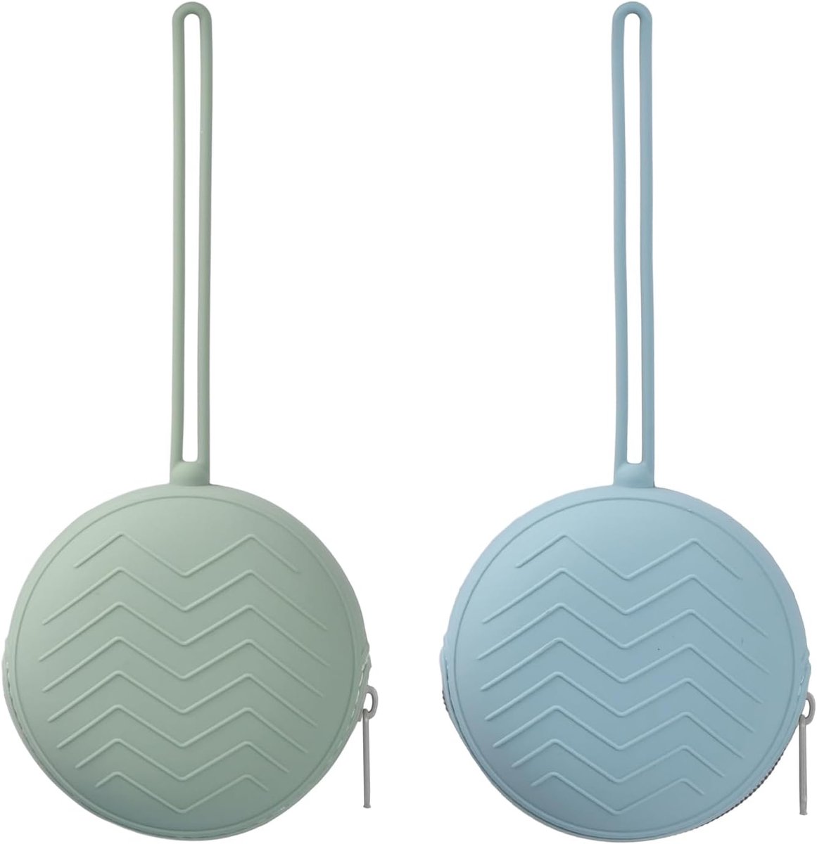 Fopspeenbox 2 stuks - BPA-vrij silicone - Handig voor onderweg - Houdt fopspeen schoon - ShopVlot