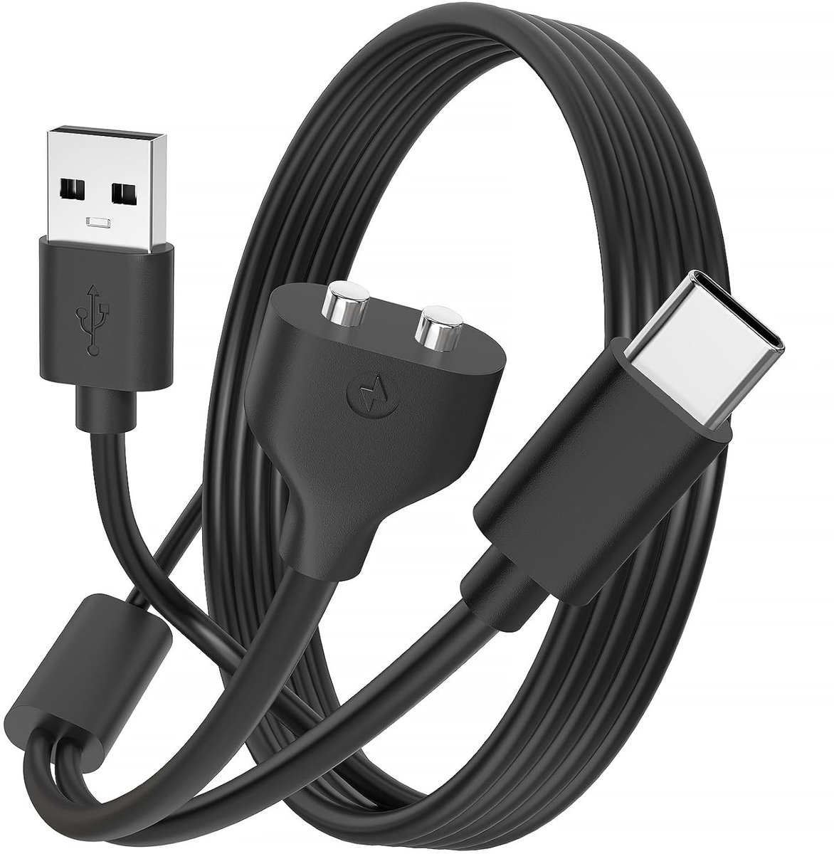 USB C-oplaadkabel 6 mm - 2-in-1 magneet - snel opladen - ideaal voor onderweg - ShopVlot
