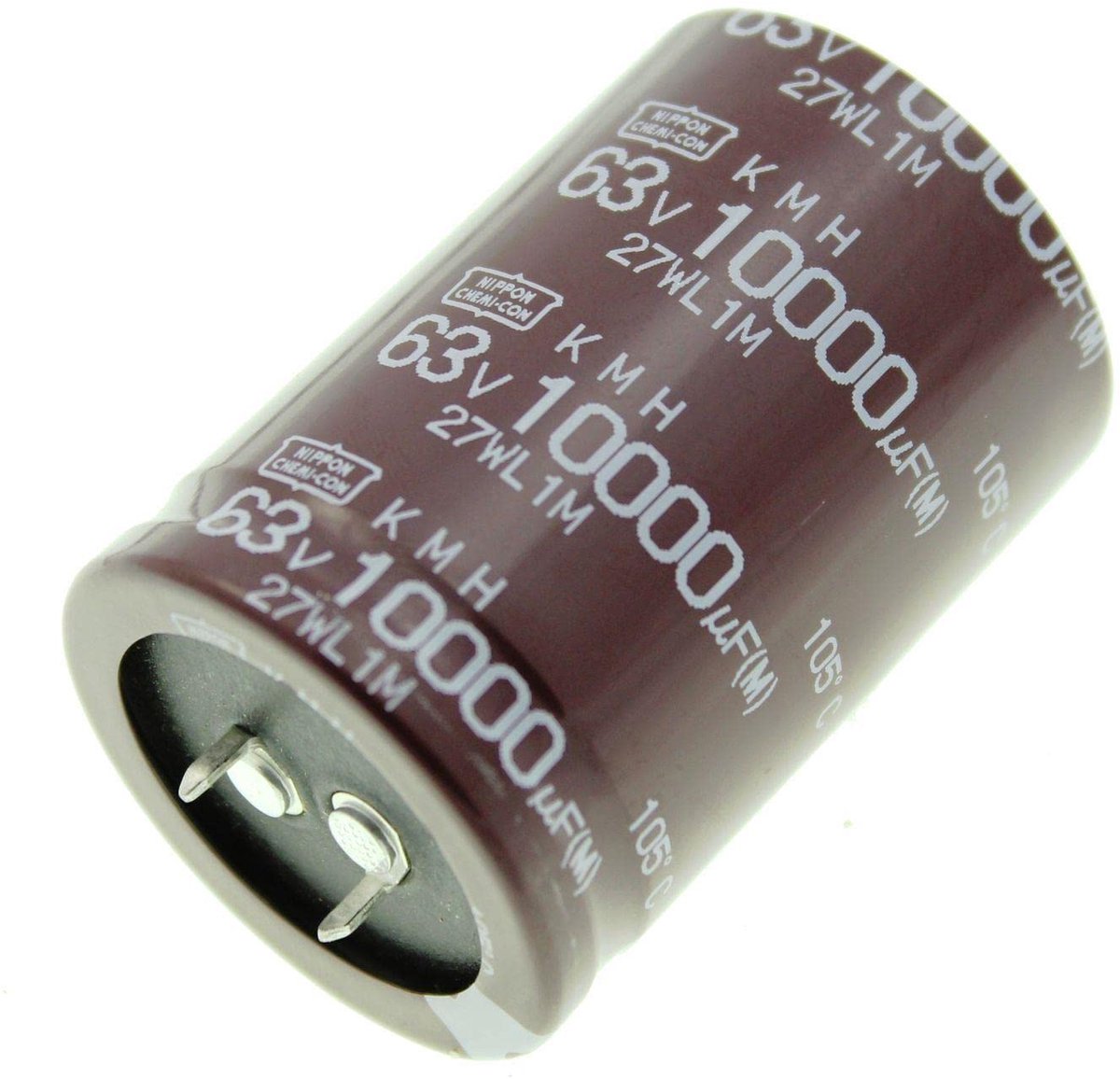 Snap-In Elko Capacitor 10000µF 63V - Aluminium electrolytisch - 105°C temperatuur - ShopVlot