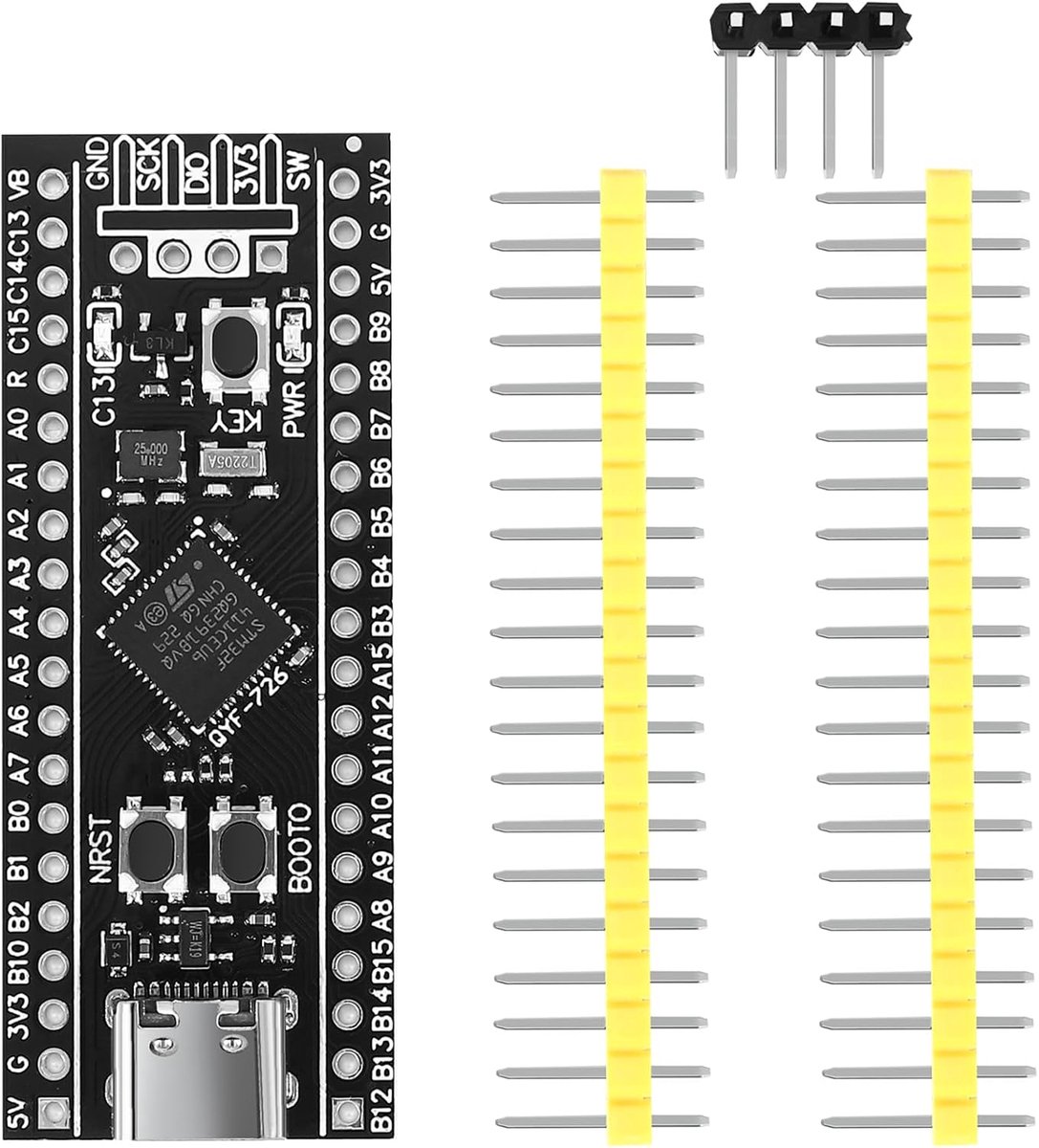 32F411 development board, 32F411CEU6 32F4 board, support microPython/Programming - ShopVlot