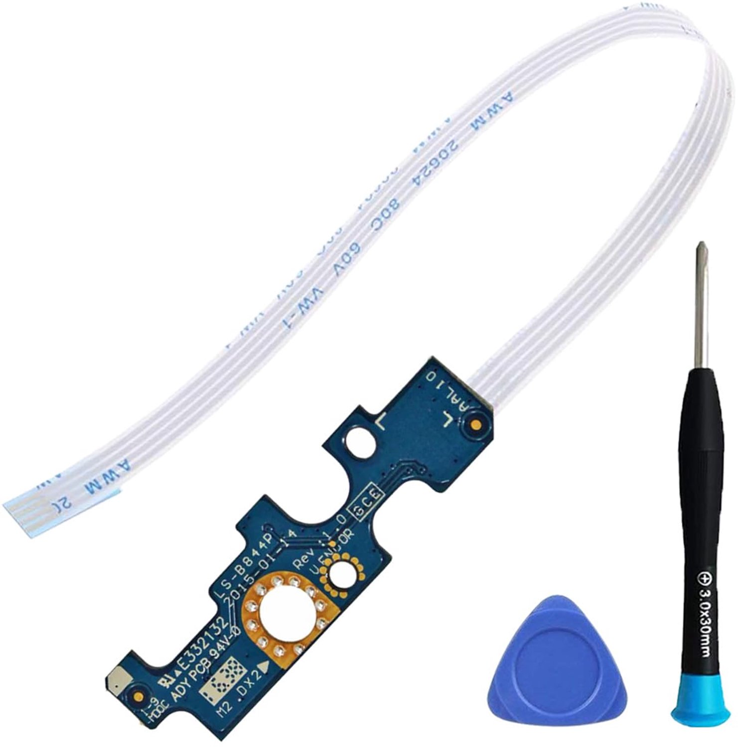 Aan/uit-knop schakelaar board kabel vervanging - voor Inspiron 15 5558 5555 5552 5551 5556 14-5455 5458 - m-winkel