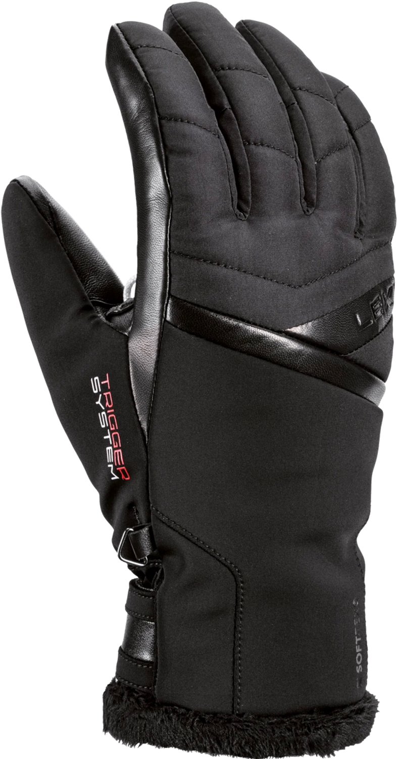 LEKI Snowfox 3D Skihandschoenen Dames - Zwart