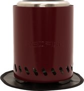 RedFire - Volcano - Medium - Bordeaux - Tafelhaard - Incl. beschermhoes & protectie mat - Hout & pellet gestookt - Drievoudige verbranding