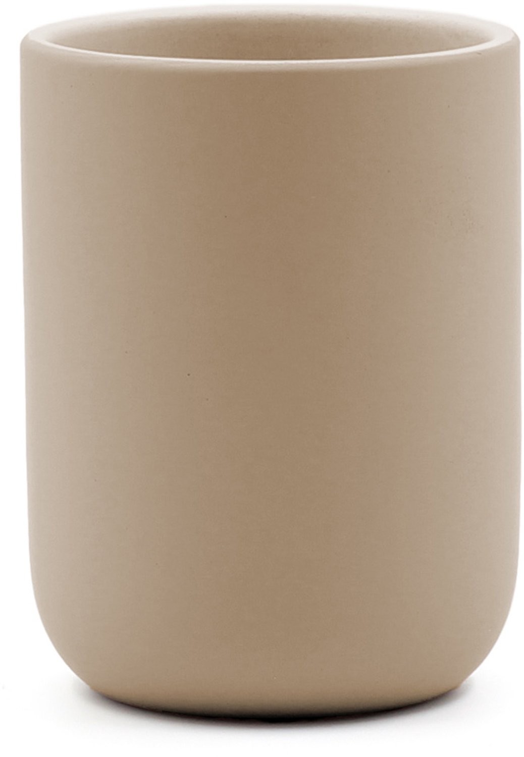 Douceur d'intérieur - Tandenborstelhouder, Ø 7,5 cm, CERALIA - taupe