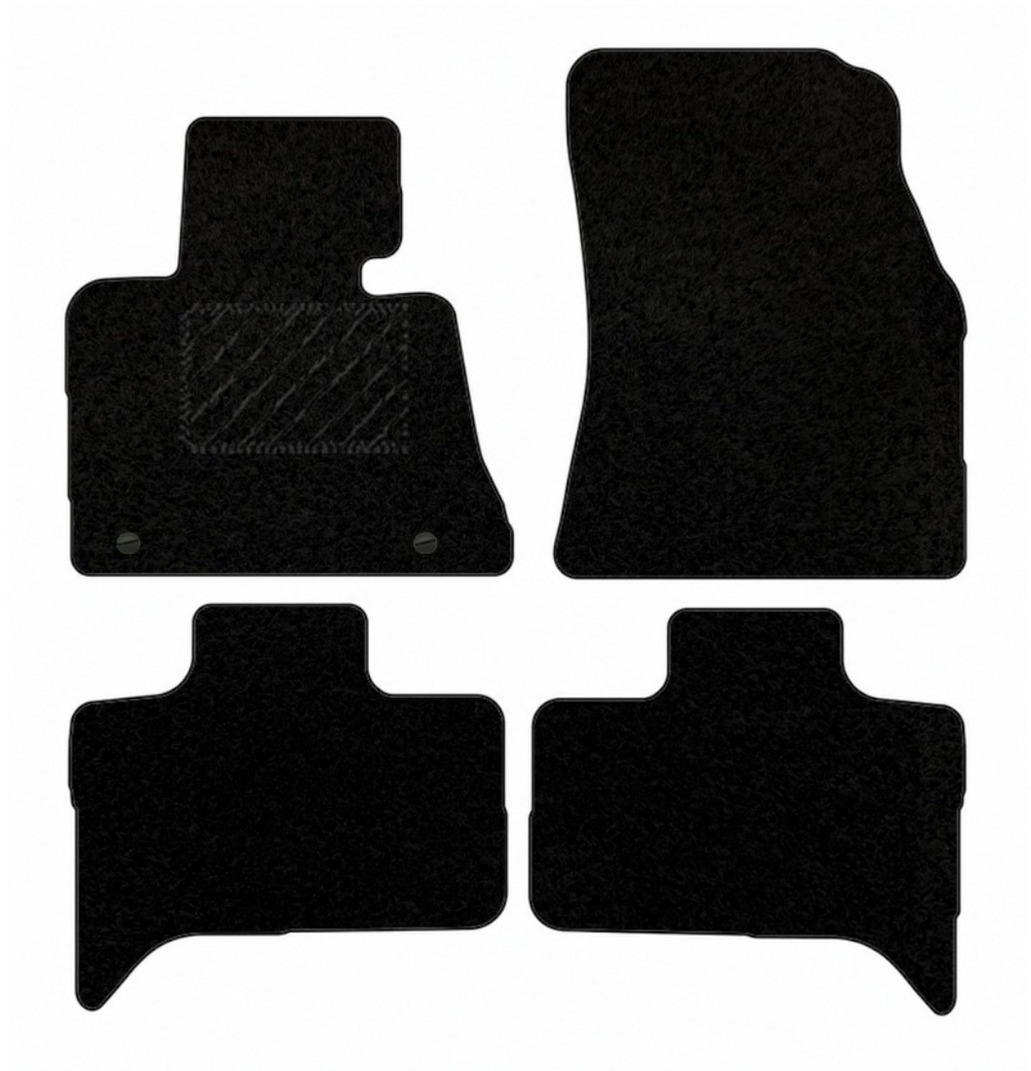 Automatten BMW X5 E53 2000-2006 - Naaldvilt - 4-delig