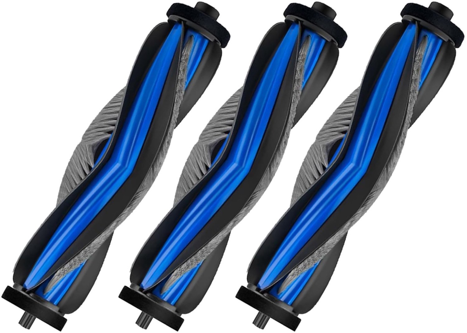 Plus.Parts Ecovacs Deebot X9, X11, T50 Max en T80s Serie Hoofdborstelset (3 Stuks, Plus.Parts® alternatief voor DMB010030) Overig
