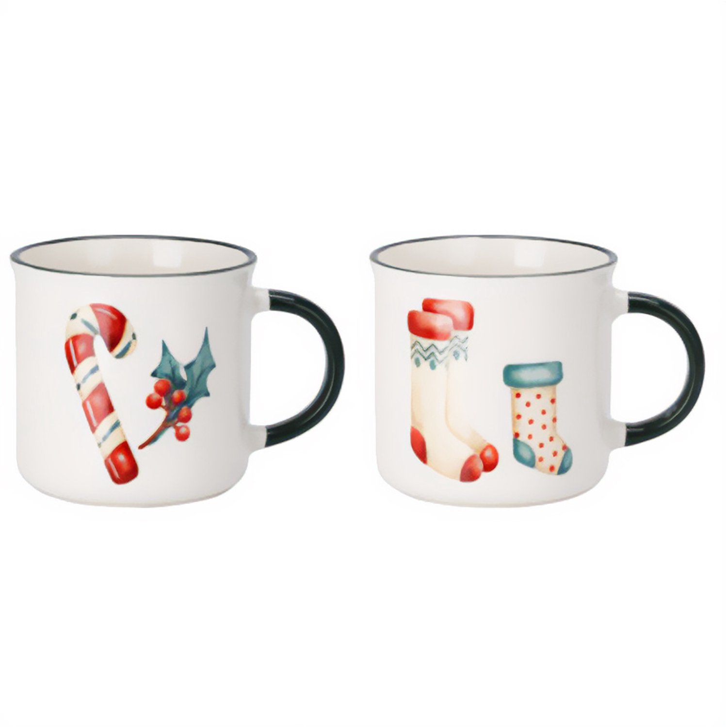 Siaki - Set porseleinen mokken 200 ml, 2 stuks