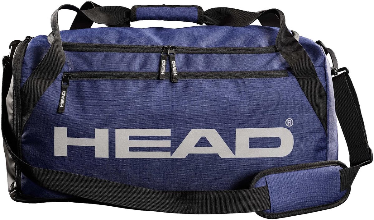 Head Sporttas voor dames en heren, 55 x 30 x 30 cm, breedte 50 l, waterdichte reistas voor fitnessstudio, voetbal en - ShopVlot