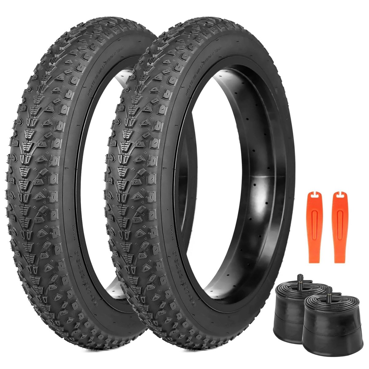 GRELiving 20 x 3,0 dikke fietsband -76-406 brede banden voor MTB, elektrische fiets, strandcruiser- superieur comfort - ShopVlot