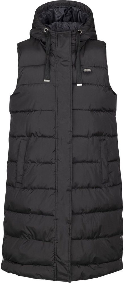 Trespass Leona - Dames gewatteerd gilet zwart - M