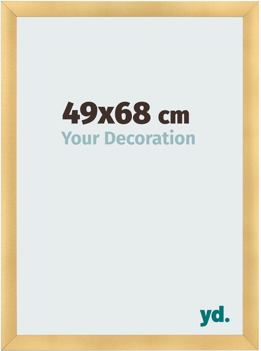 yd. Your Decoration - Fotolijst 49x68 cm - MDF - Goud Mat - Pisa
