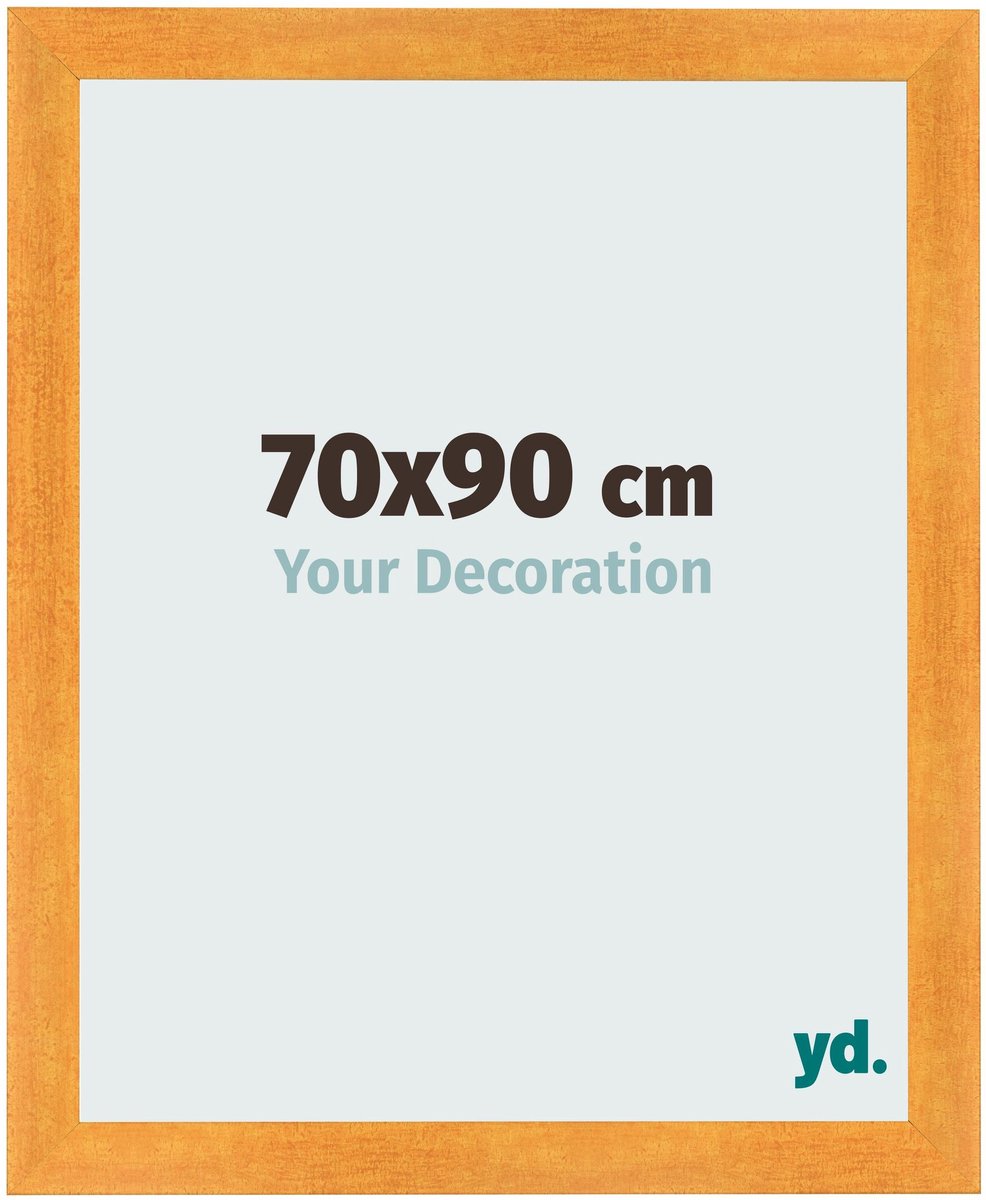 yd. Your Decoration - Fotolijst 70x90 cm - MDF - Oranje - Pisa