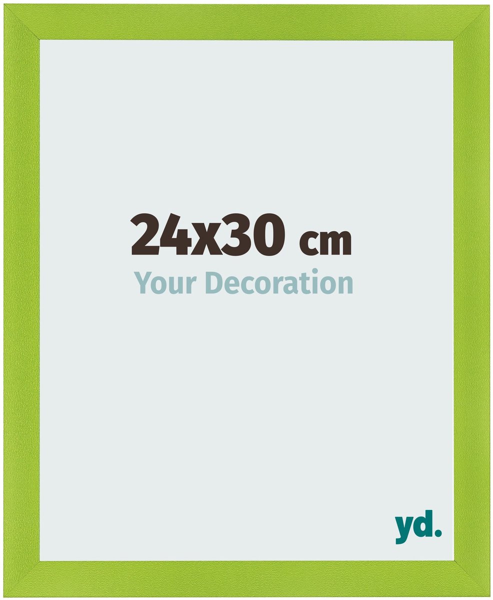 yd. Your Decoration - Fotolijst 24x30 cm - MDF - Groen - Pisa