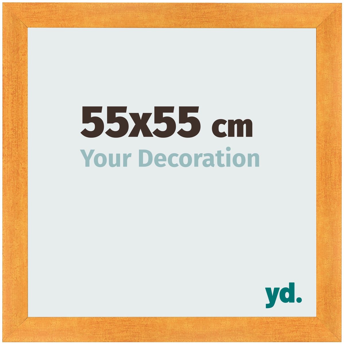 yd. Your Decoration - Fotolijst 55x55 cm - MDF - Oranje - Pisa