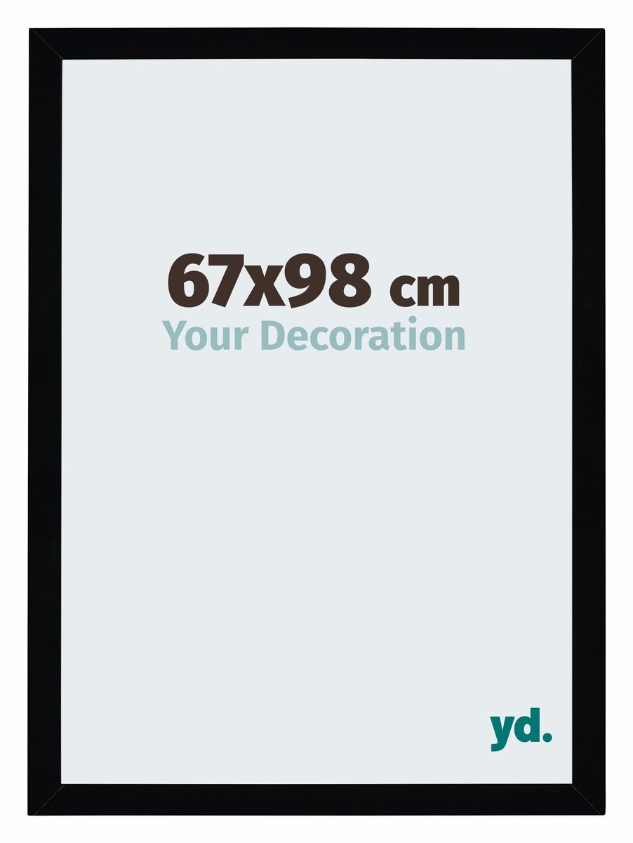 yd. Your Decoration - Fotolijst 67x98 cm - MDF - Zwart Hoogglans - Mura