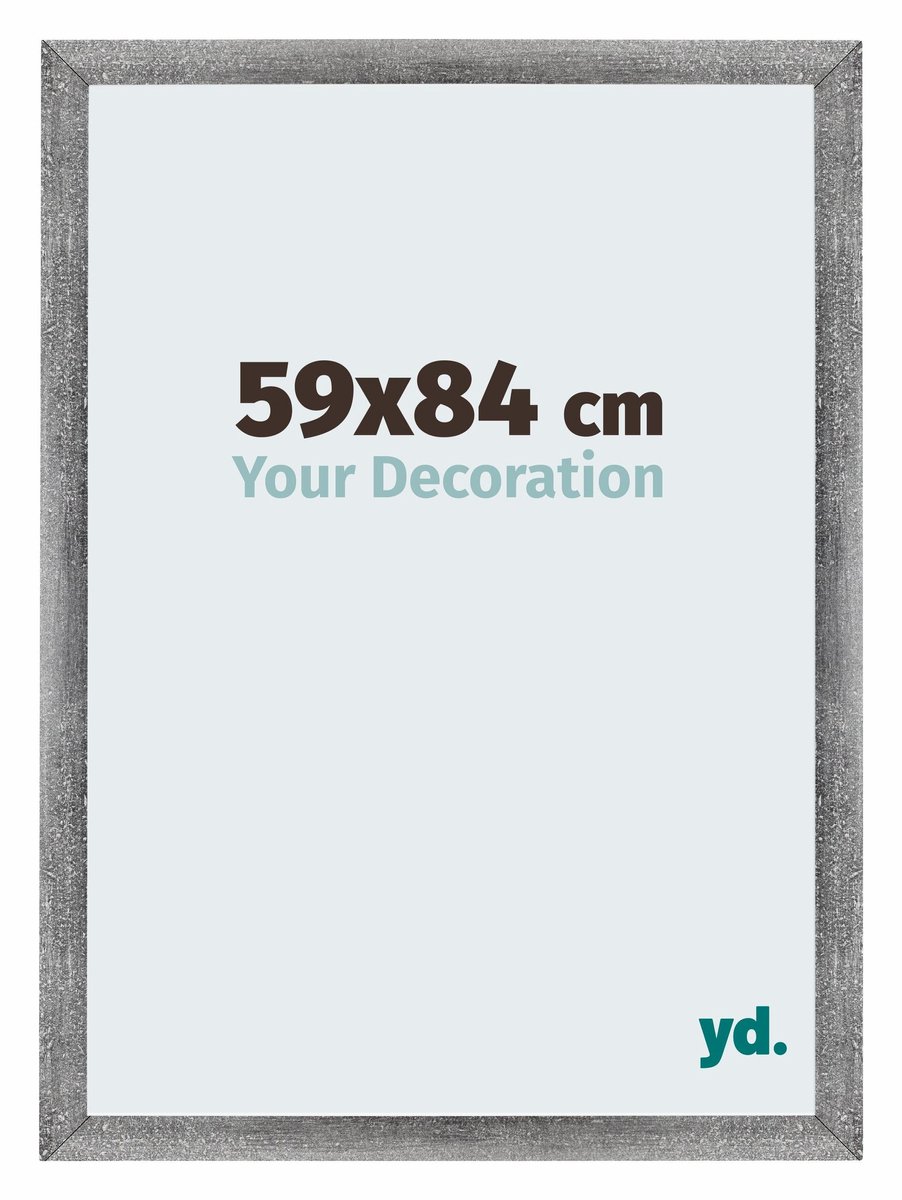 yd. Your Decoration - Fotolijst 59x84 cm - MDF - Grijs Geveegd - Mura