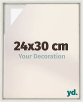 yd, Baklijst 24x30 cm White Wash - Lijst voor Canvasdoek - MDF Lyon