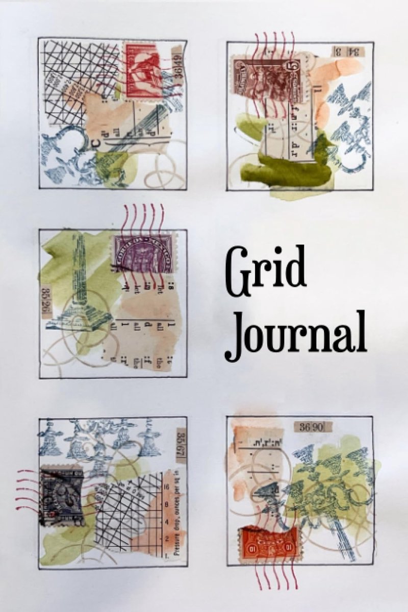 Grid Journal: A do-it-yourself book for patterns and designs - ShopVlot