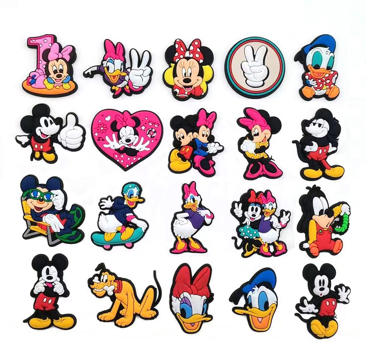 Schoenbedels voor kinderen, vrouwen, cartoon, schoendecoratie voor schoenen, armband, klomp, sandalen - ShopVlot