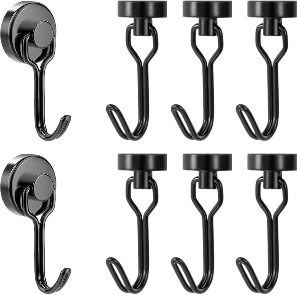 Magnetische vrachtwagenhaken, koelkast-magneethaken, keukenmagneethaken, magnetische kledinghaken