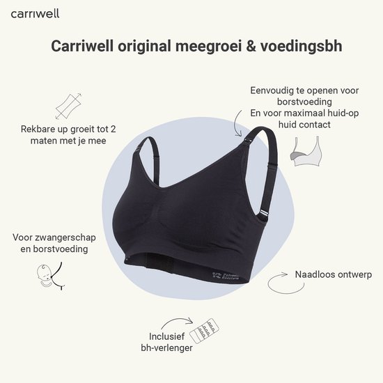 Carriwell Padded Voedingsbh – voorgevormd