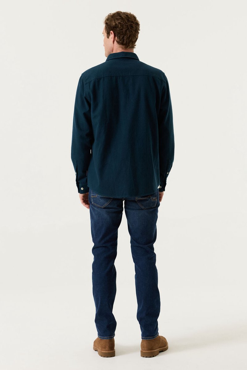 Pilot Heren Overhemd Blauw - Maat S