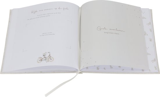 Little Dutch Babyboek 'Mijn eerste jaar' Baby Bunny FSC van Little Dutch — afbeelding 4