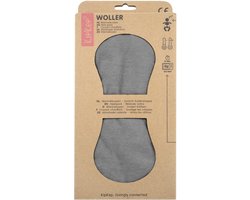 KipKep Woller Warmtekussen - Pebble Grey - pittenzak - bij buikkrampjes - kruik - onrust - huilbaby - grijs