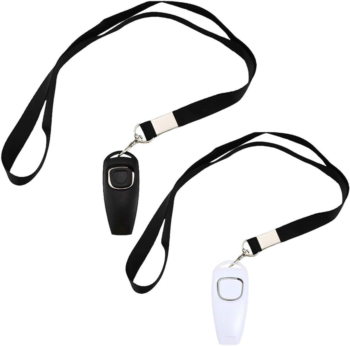 Dailygoods- Hondenfluitje 2-in-1 - Honden Trainingsnoepjes - Clicker - Honden Training - Positieve Versterking - Verbeterde Verbinding - Hondentraining