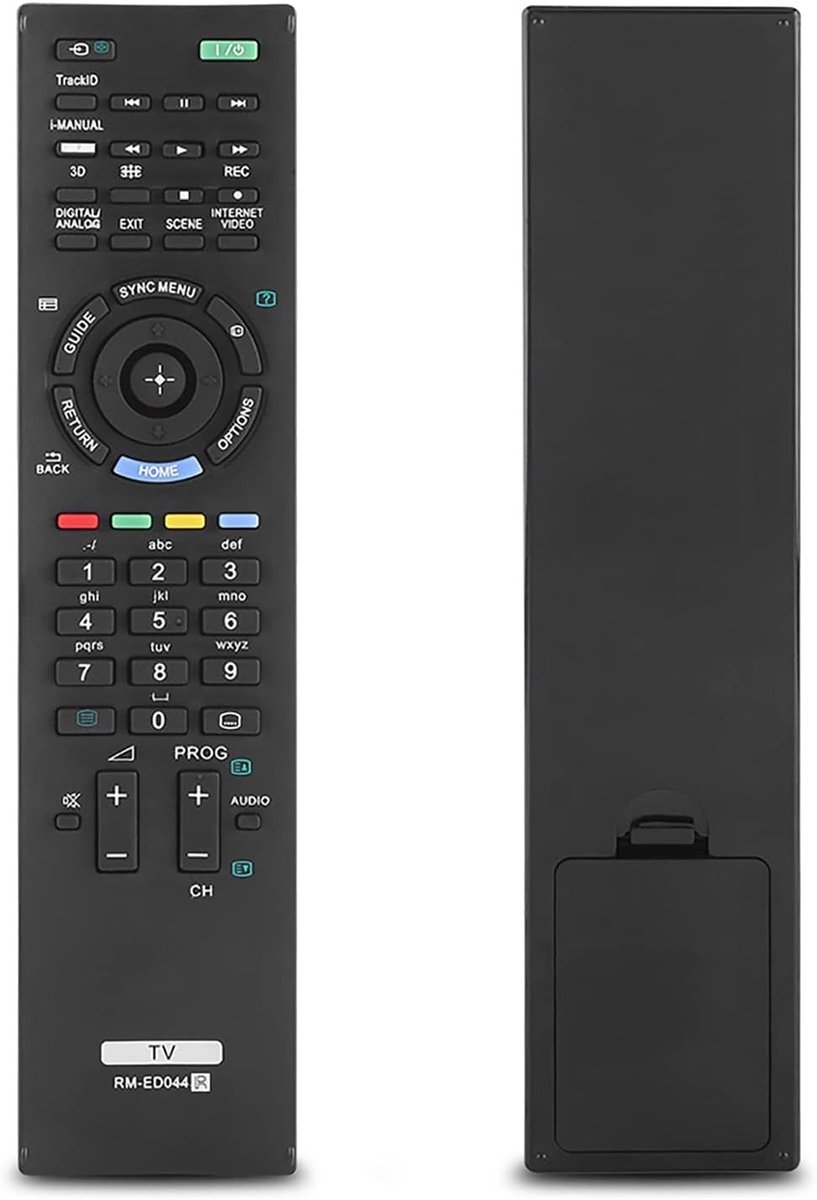 Slimme TV Afstandsbediening Vervanging, Eenvoudig in Gebruik, Geschikt voor Meerdere Smart TV's, Geen Installatie Nodig