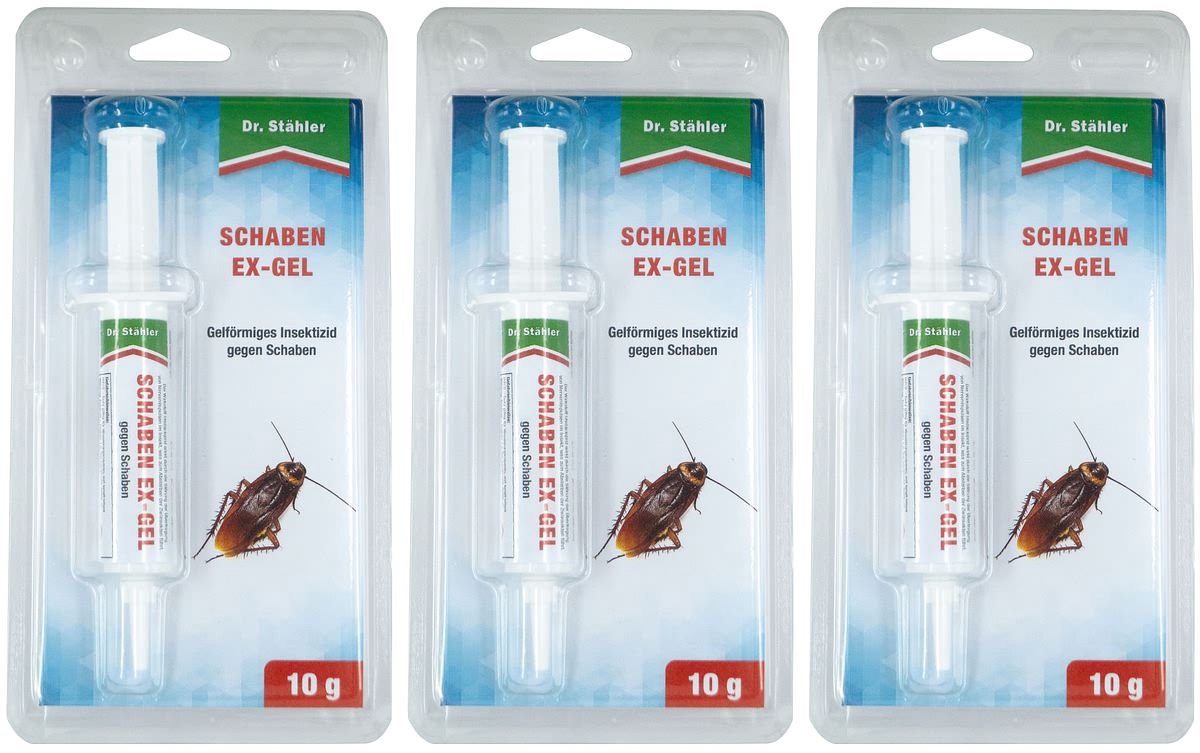 Dr. Staehler Kakkerlakkengel 10g 3-set