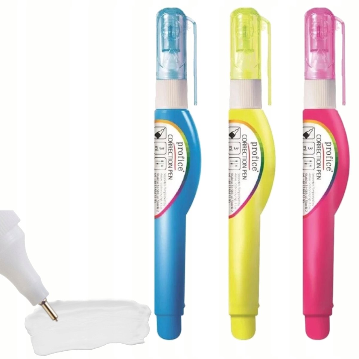 Vloeibare correctiepen 3ml - Precisie en sneldrogend